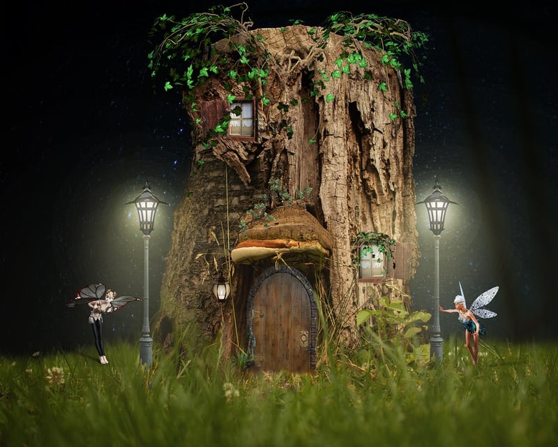 Magical garden decor